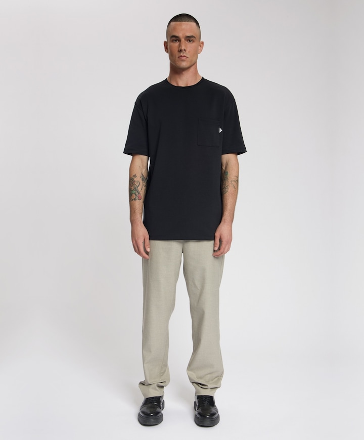 Heren T-shirt zwart