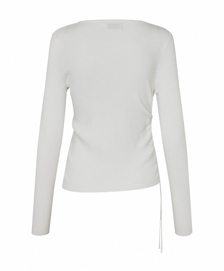 Dames longsleeve ecru