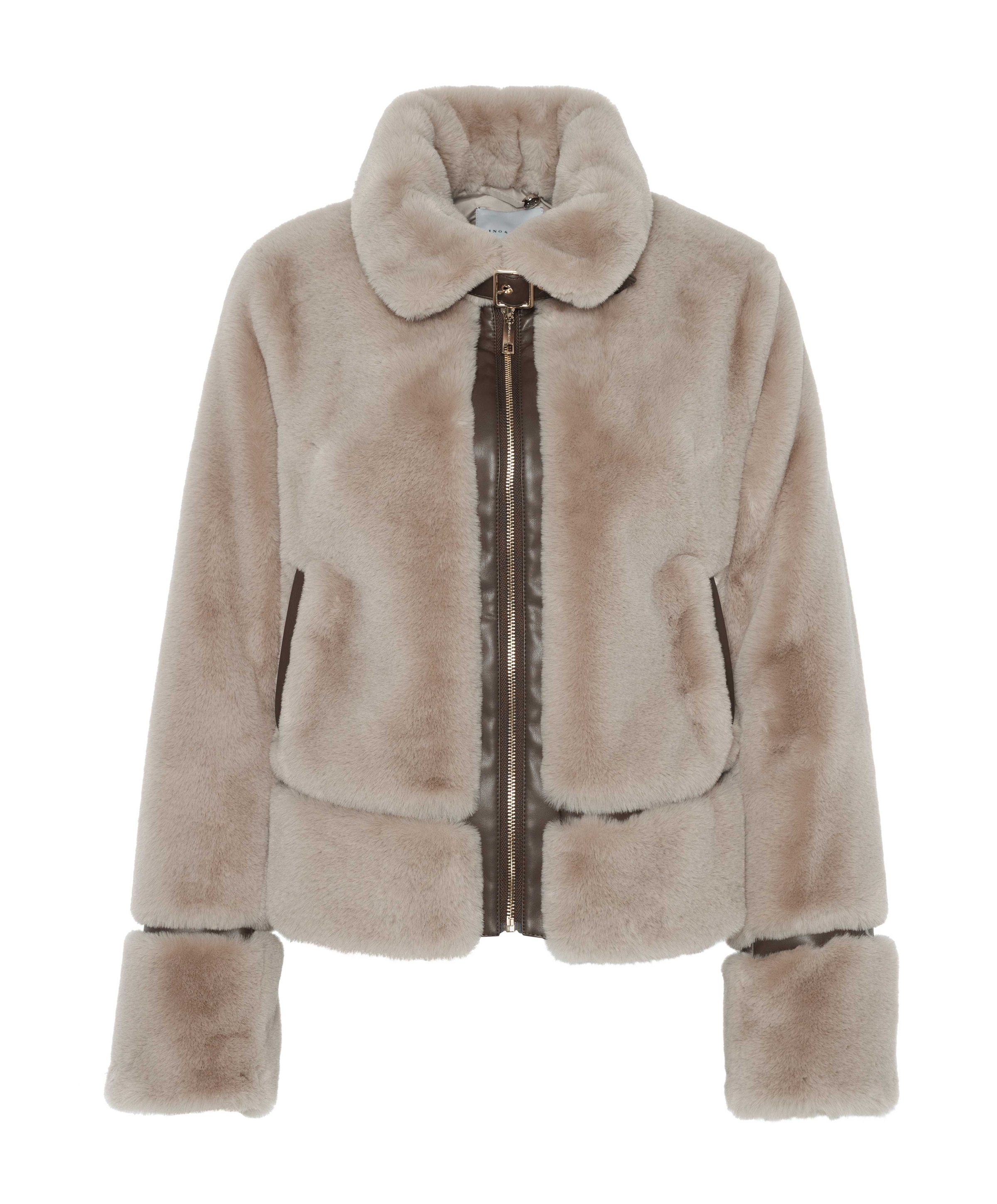 Dames jas beige