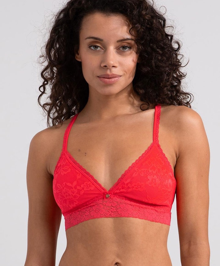 Dames bralette roze