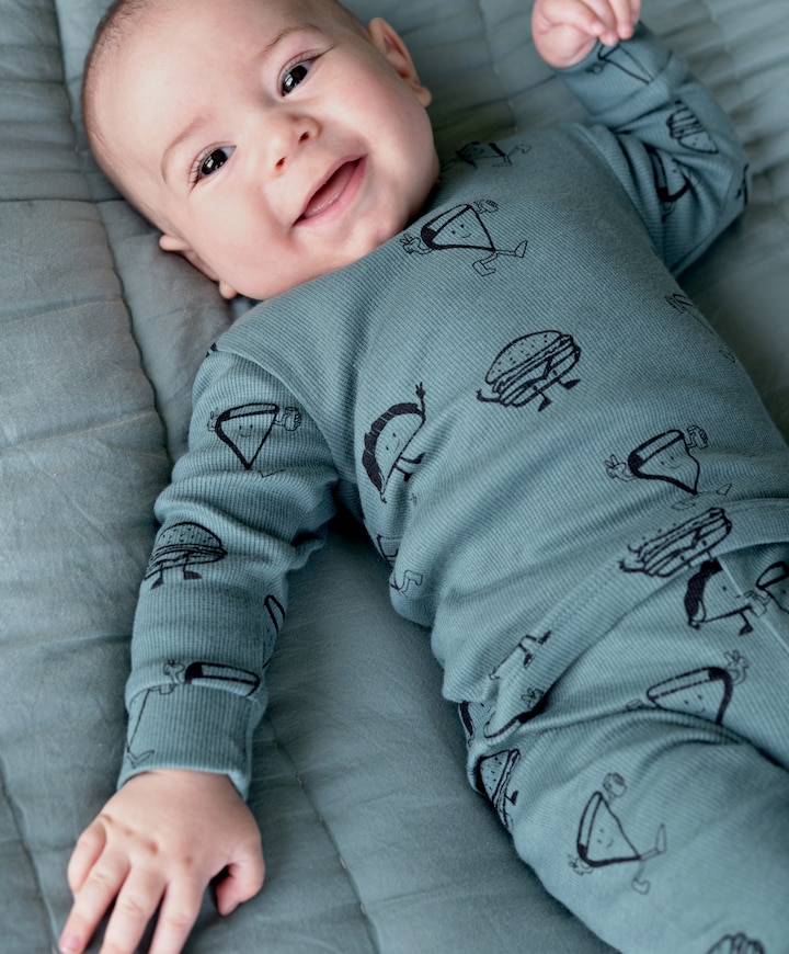 Jongens pyjamaset blauw