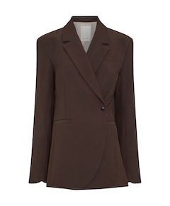 Dames blazer bruin