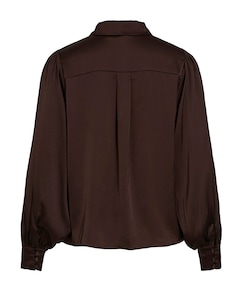Dames blouse bruin