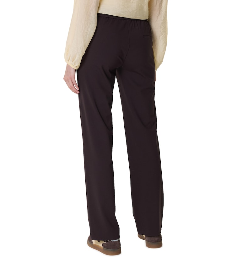 Scarlet Wide Leg dames broek bruin