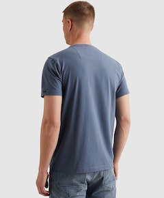 Heren t-shirt blauw