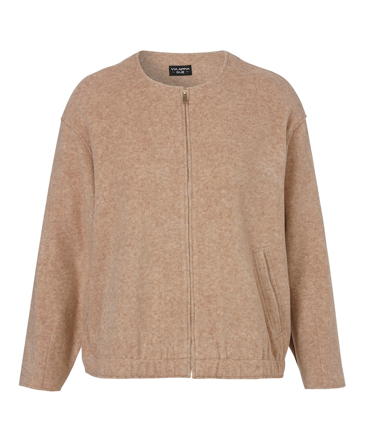 Dames jas beige