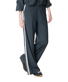 Stripe dames broek grijs
