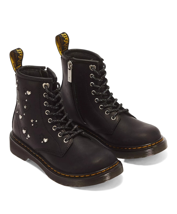 1460 HS J meisjes boots zwart