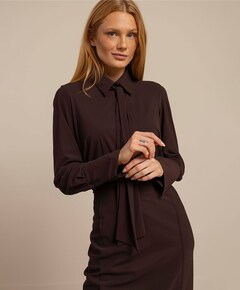Dames blouse bruin