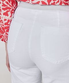 Jenny Wide Leg dames jeans wit