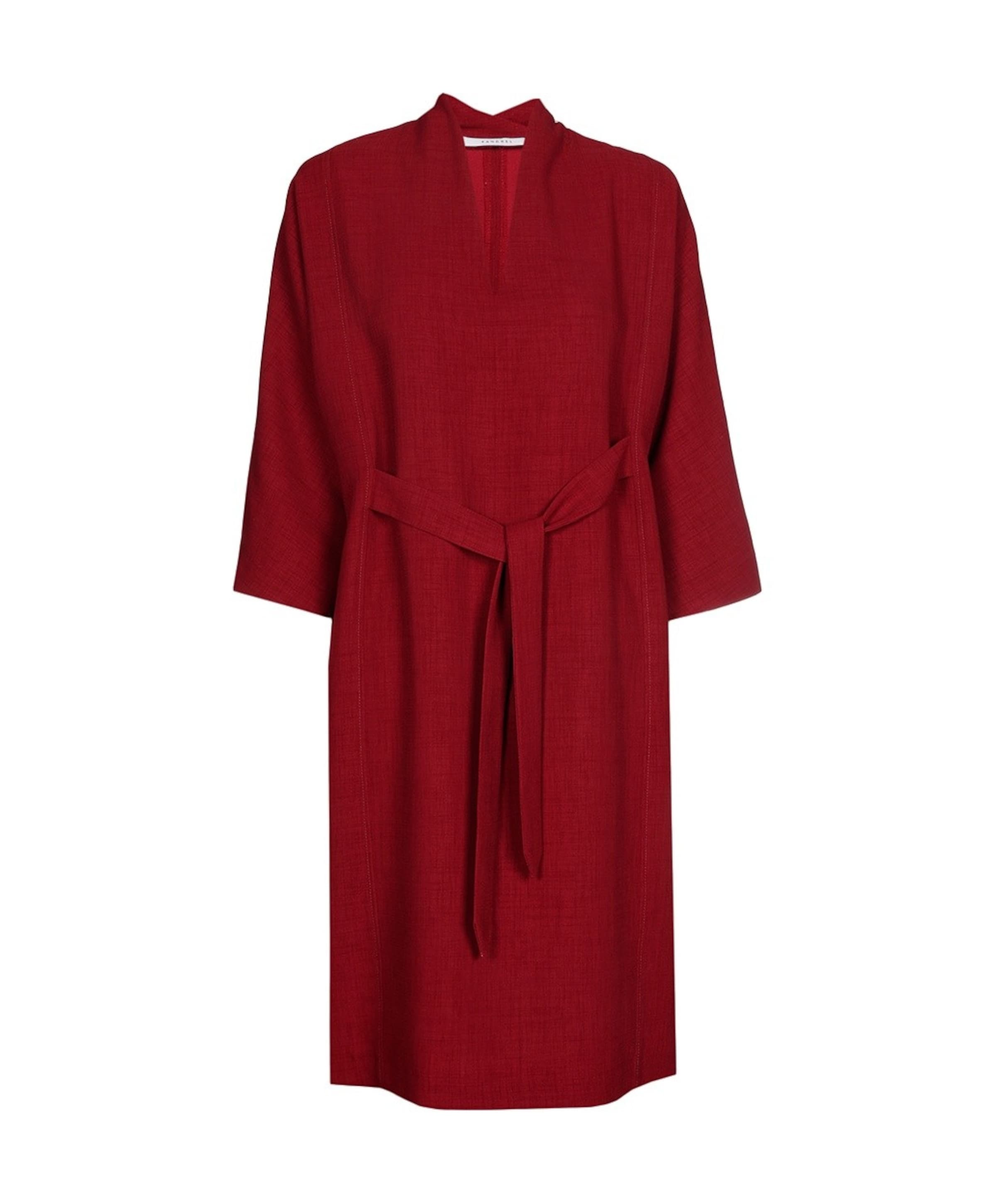 Dames jurk rood