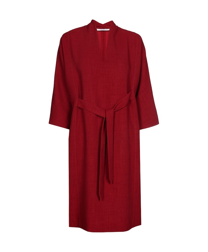 Dames jurk rood