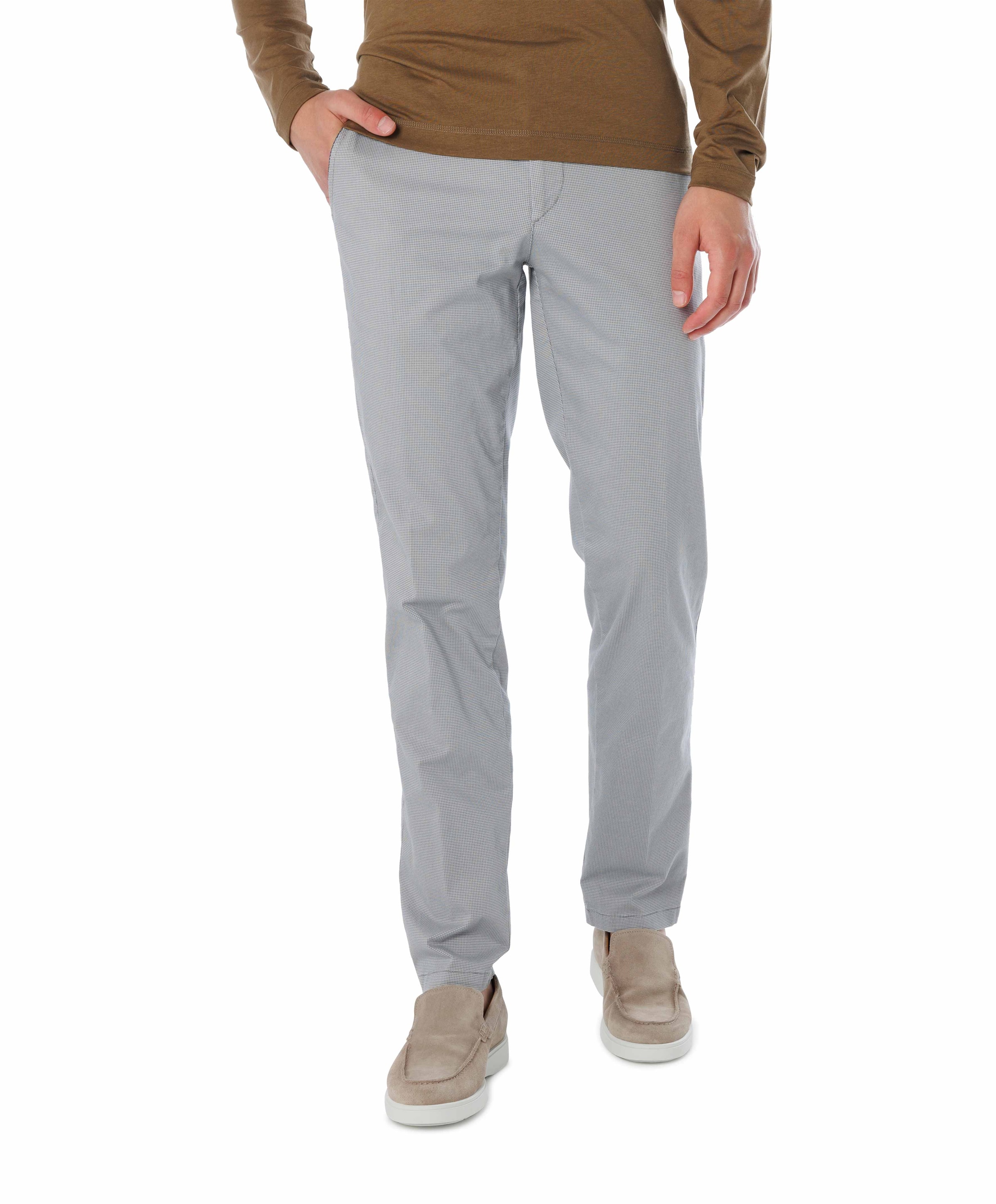 Modern Chino Collection heren broek grijs