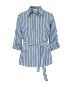 Dames blouse blauw
