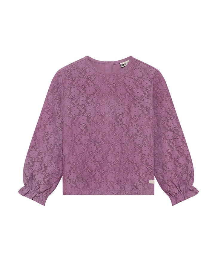 Meisjes longsleeve paars