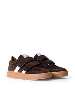 jongens sneakers bruin