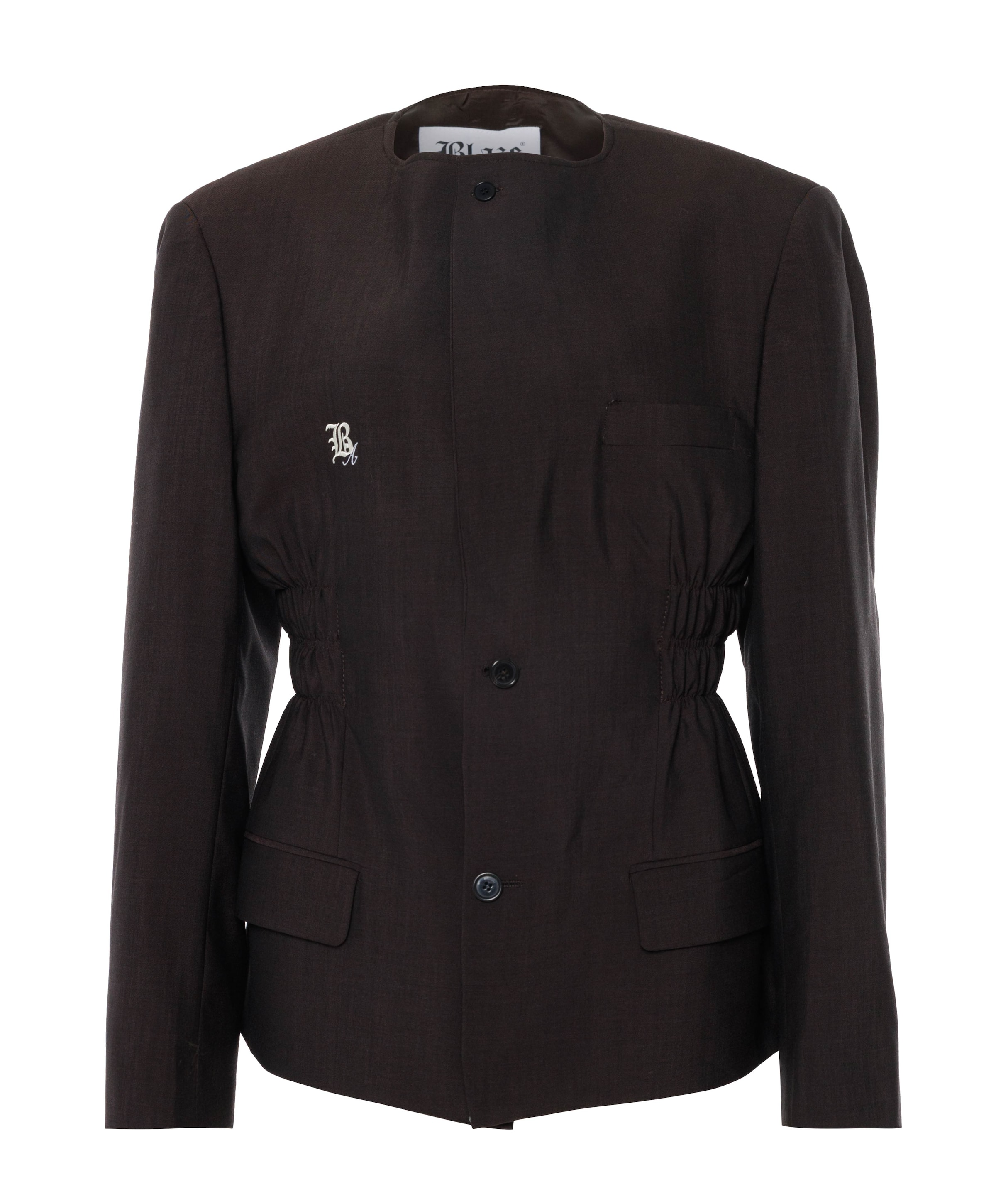 Dames blazer bruin