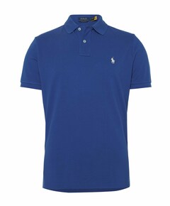 Heren polo blauw