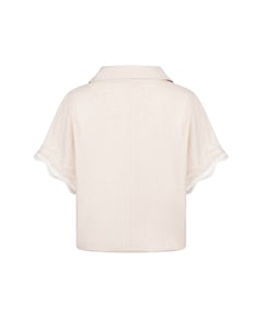 Dames top beige