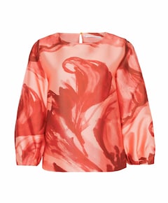 Dames blouse oranje