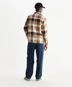 Heren overshirt ecru