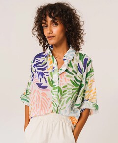 Dames blouse multicolor