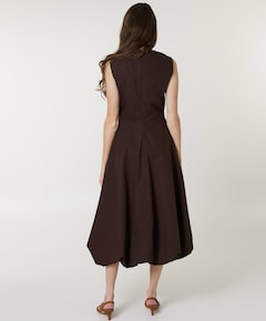Dames jurk bruin
