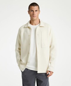 Heren overshirt ecru