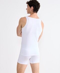 Heren singlet wit