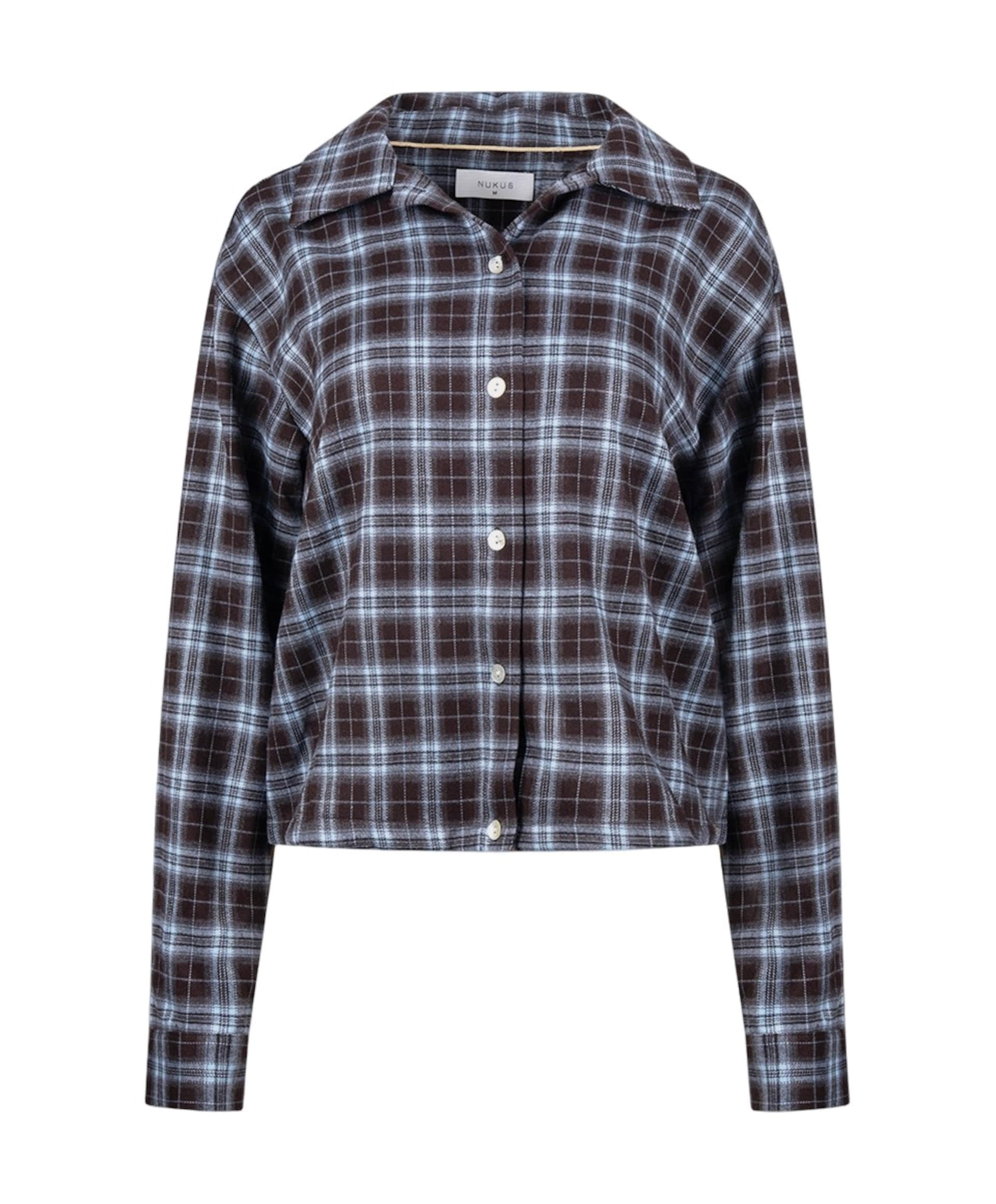 Dames blouse bruin