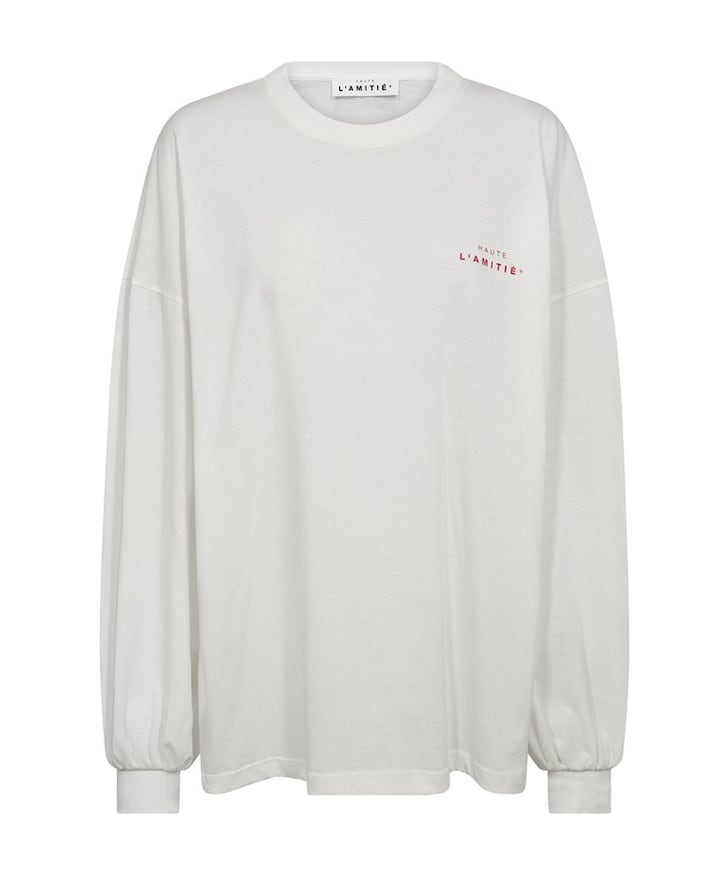 Dames longsleeve ecru