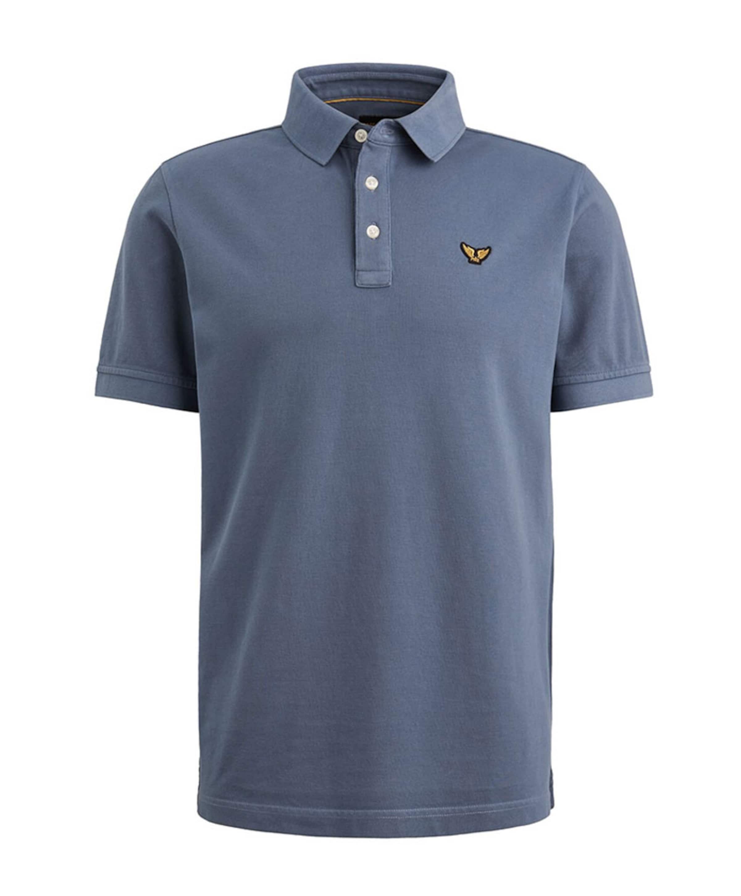 Heren polo blauw