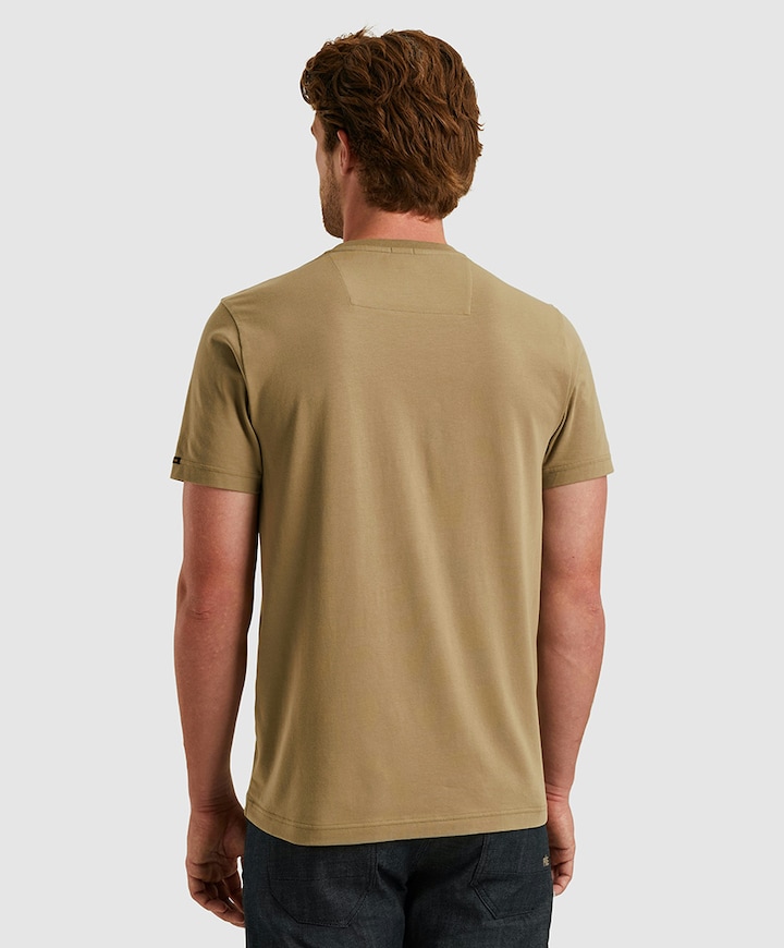 Heren t-shirt beige