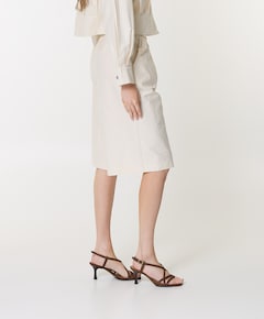KBFalka dames korte broek ecru