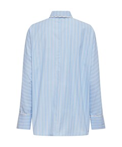 Dames blouse blauw