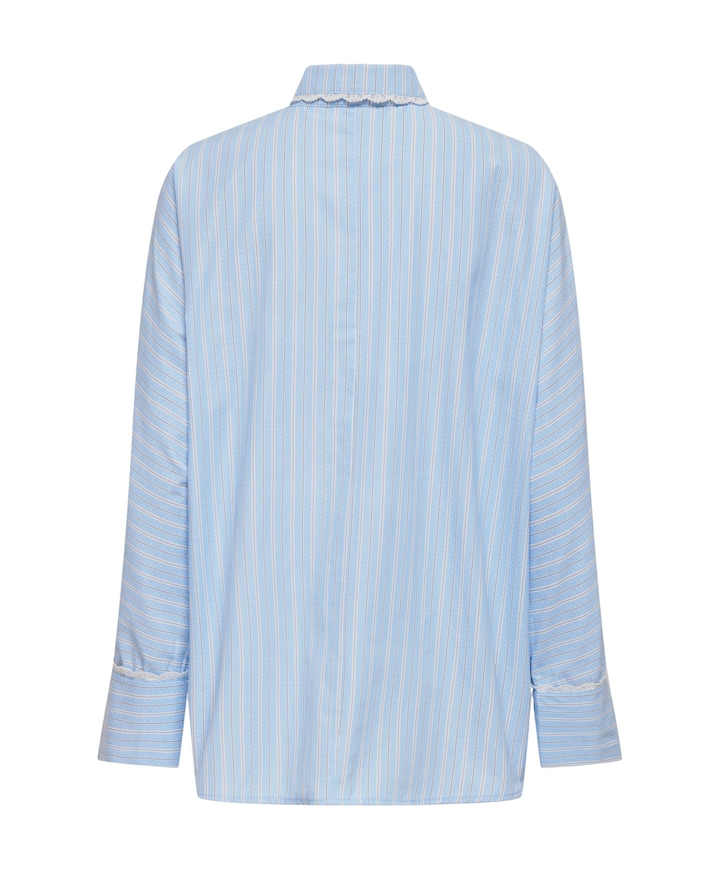 Dames blouse blauw