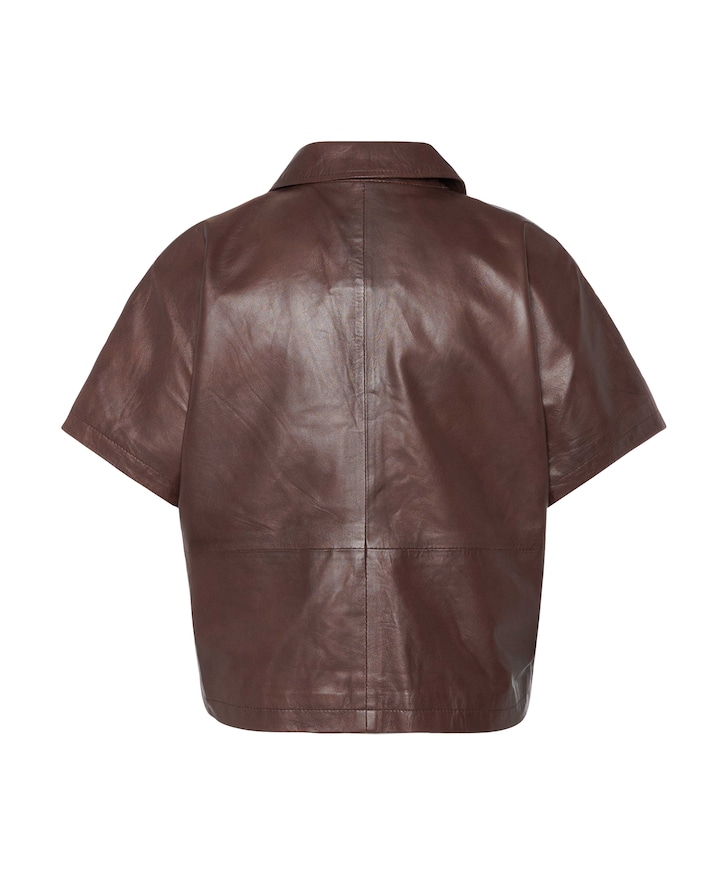 Dames blouse bruin