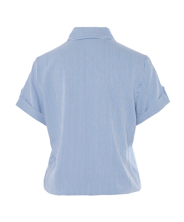 Dames blouse blauw