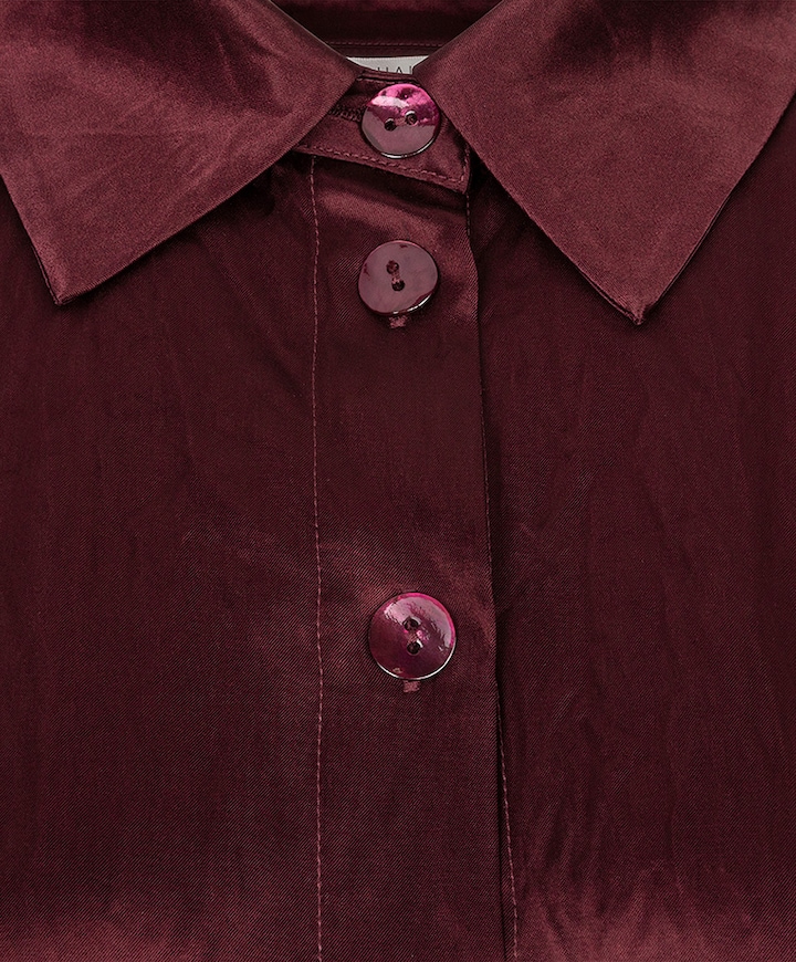 Dames blouse bordeaux
