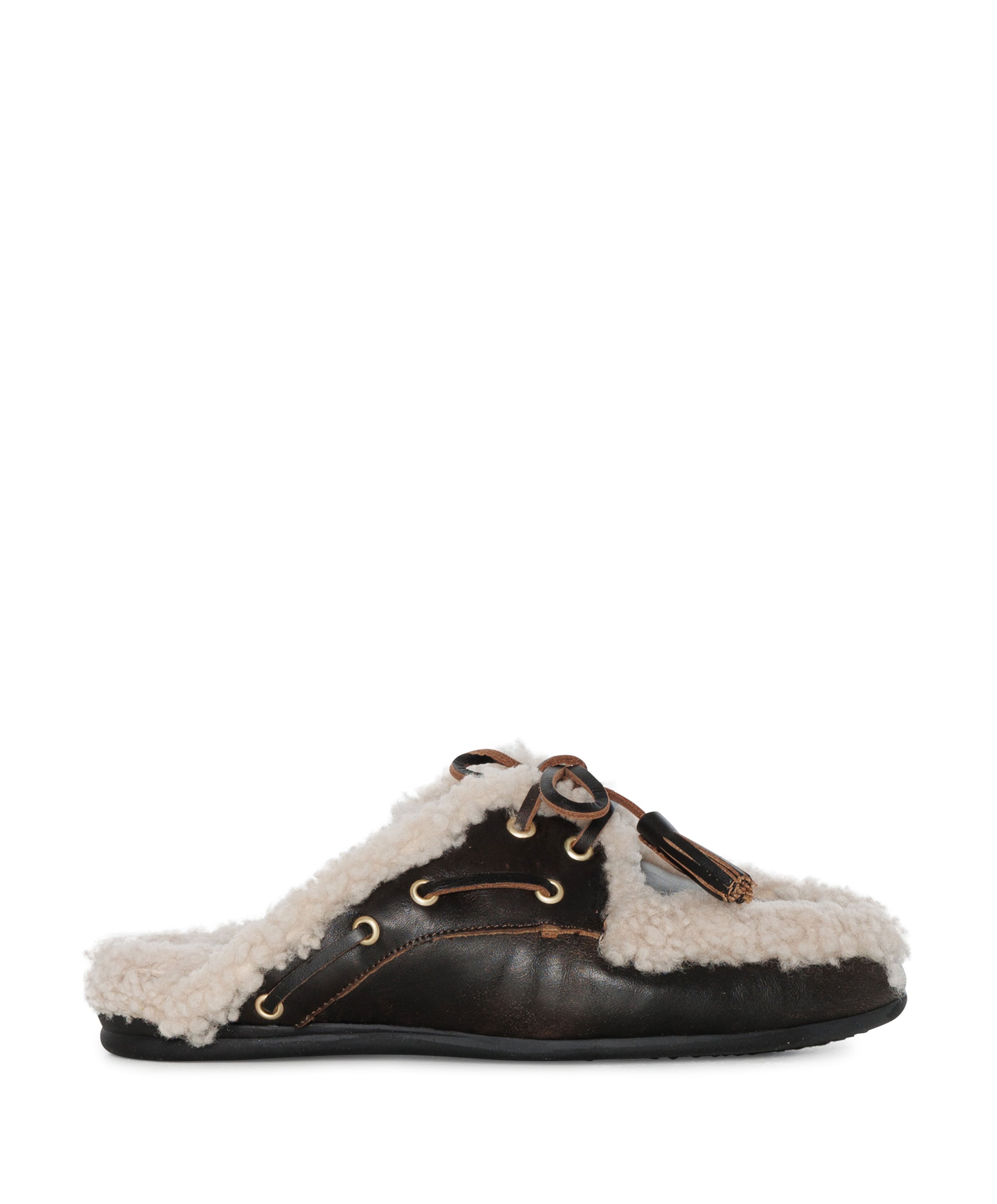 dames instappers bruin