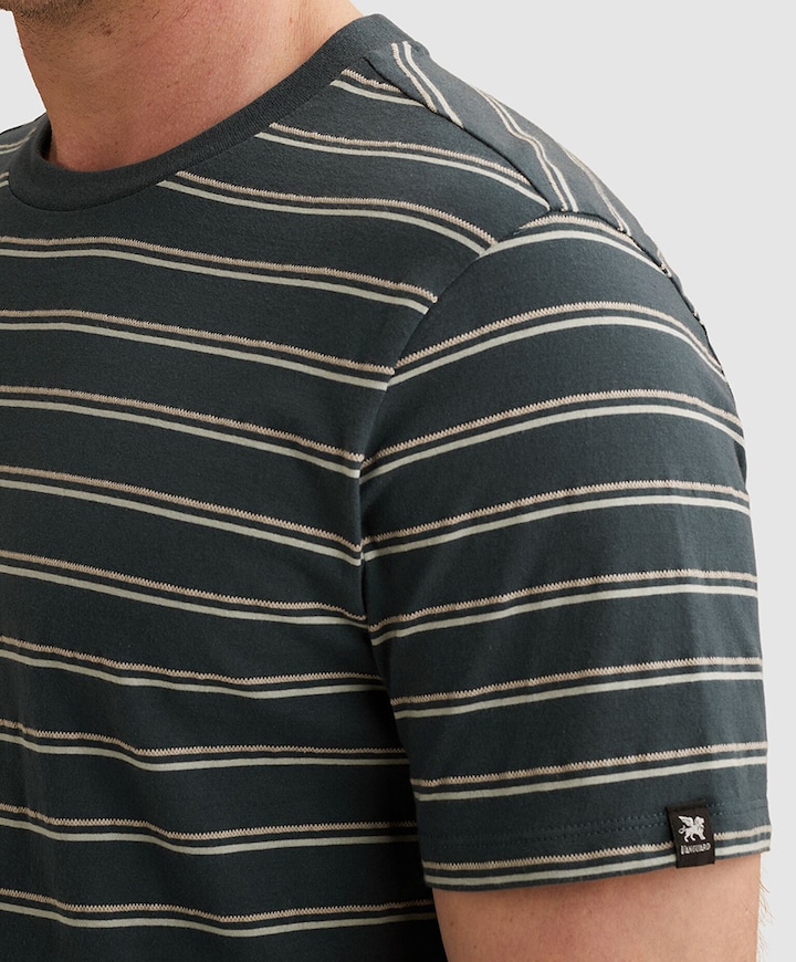 Heren T-shirt blauw
