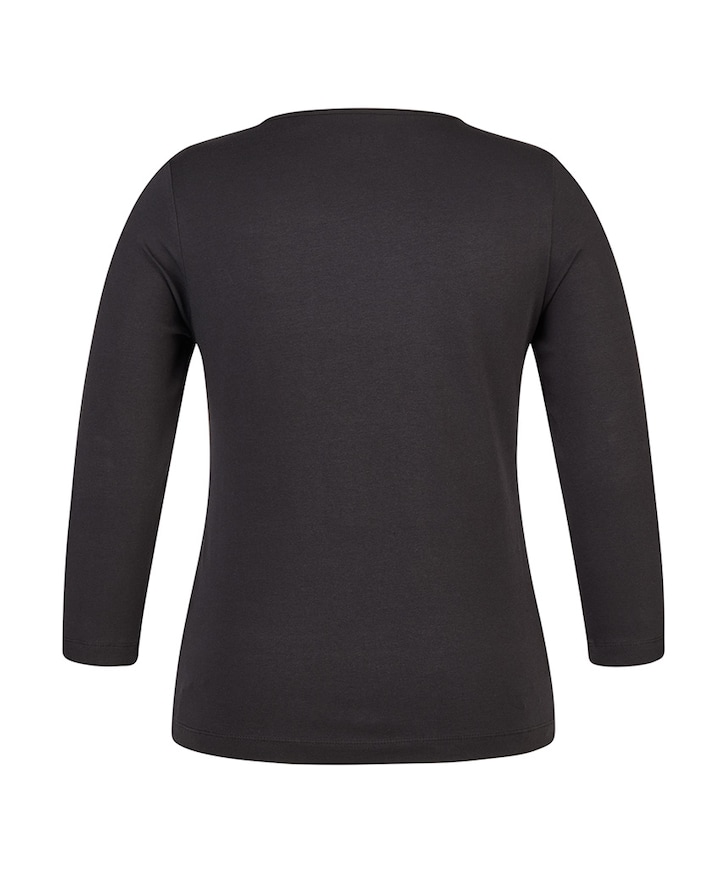 Dames longsleeve zwart
