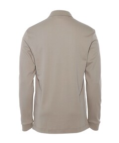 Heren polo beige