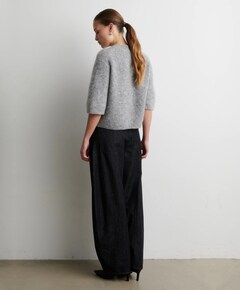 Dera Denim Cargo Trousers dames broek zwart