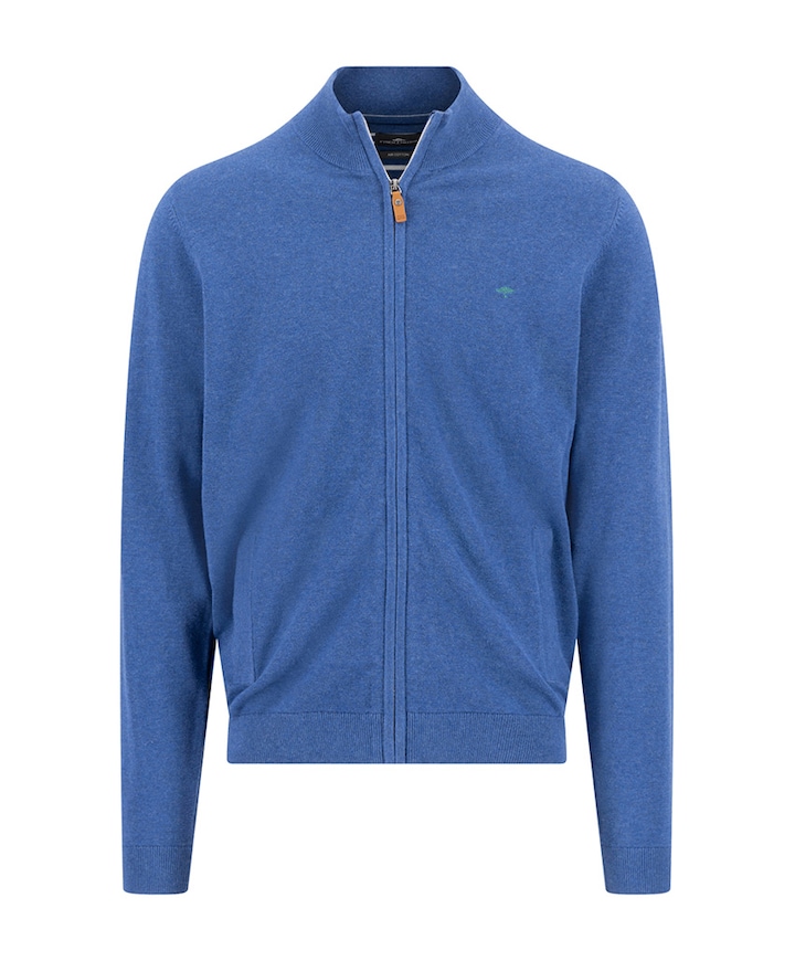 Heren vest blauw