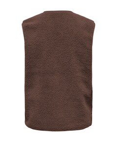 Meisjes gilet bruin