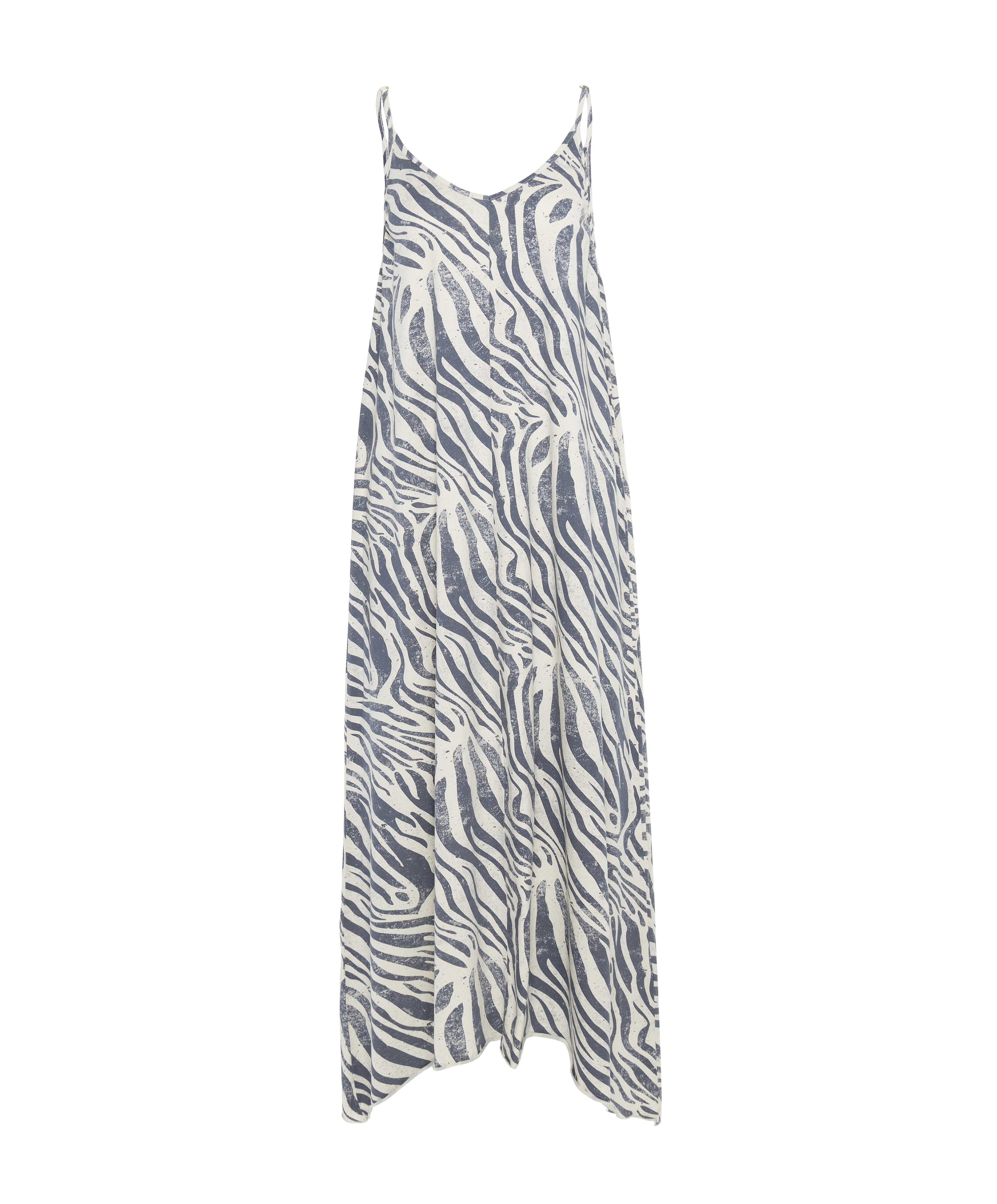 Dames jurk blauw