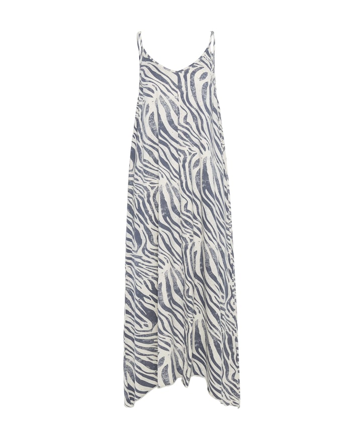 Dames jurk blauw