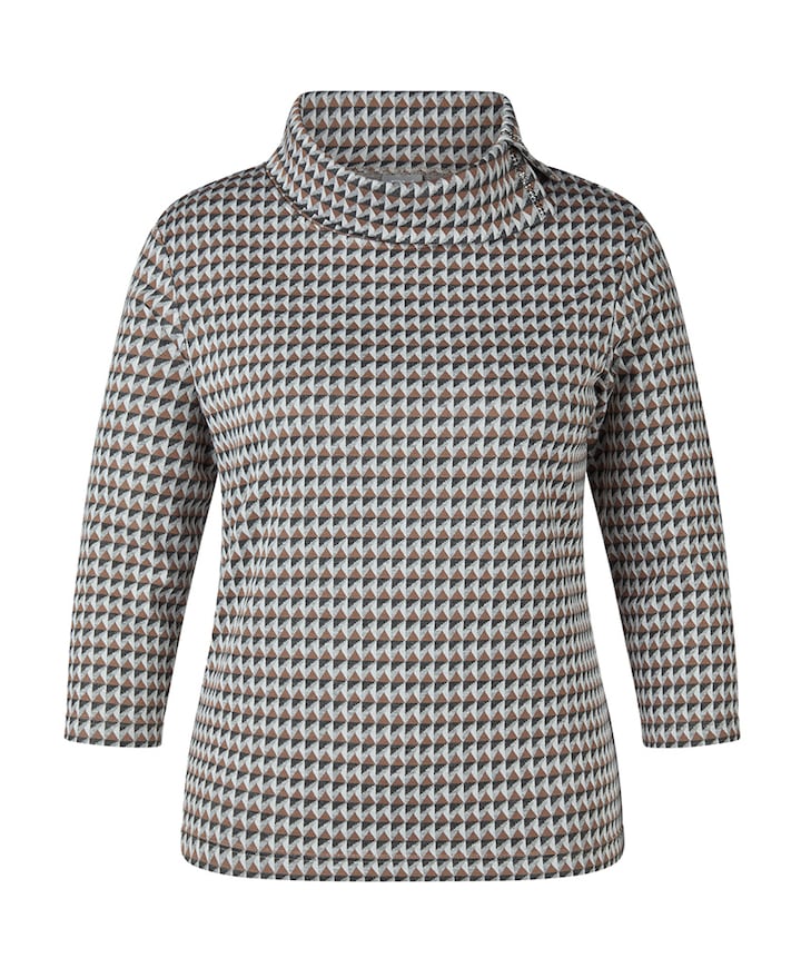 Dames longsleeve grijs