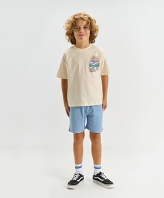 Jongens T-shirt ecru